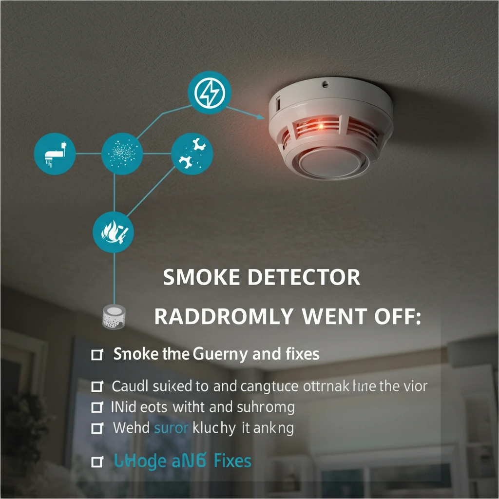 Smoke Detector Randomly Went Off: Causes and Fixes