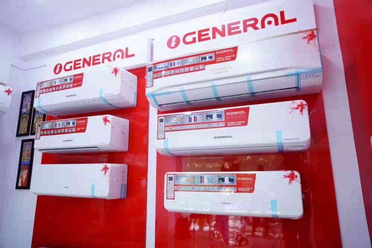 O General AC showroom in Dubai